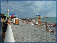 Прекрасный летний отдых на пляжах Лазаревского
